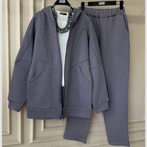 فوتر مبطن 3 خيط سحاب كامل