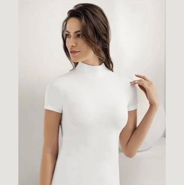 توب تي شيرت قطن فل لايكرا ون سايز توب تي شيرت قطن فل لايكرا ون سايز