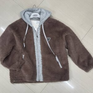 جاكيت فرو لون بني كابتشينو