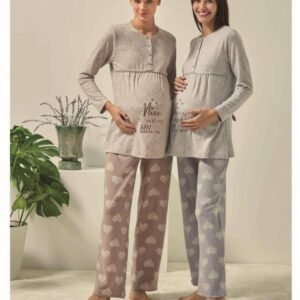 طقم حمل وولادة قطعتين خريفي شتوي