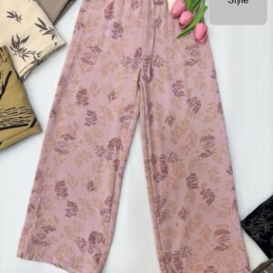 بنطلون بيتي قماش ايروبين رجل عريض خصر مطاط