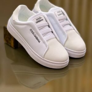 بوت dolce&gabbana اللون الأبيض