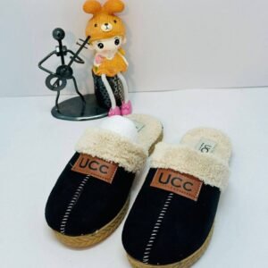 سليبر شتوي لون أسود