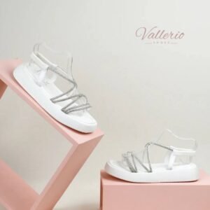 هيلز مشبك لون أبيض