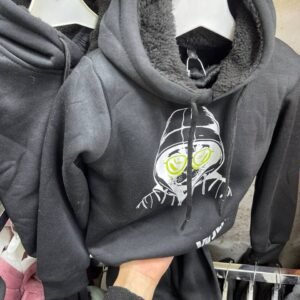 ترينج فوتر مبطن 3 خيط اللون الأسود